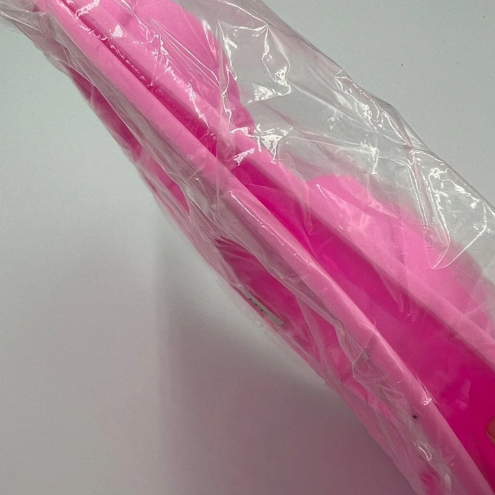 Rose Flower Silicone Molds Set of 2 6 Cavity Pink Baking Soap DIY New